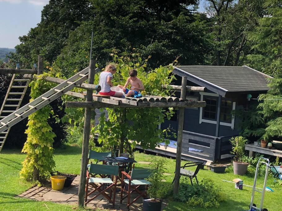 Ferienwohnung Unique Tiny House Near 3 Peaks - The Zedshed Bentham Exterior foto